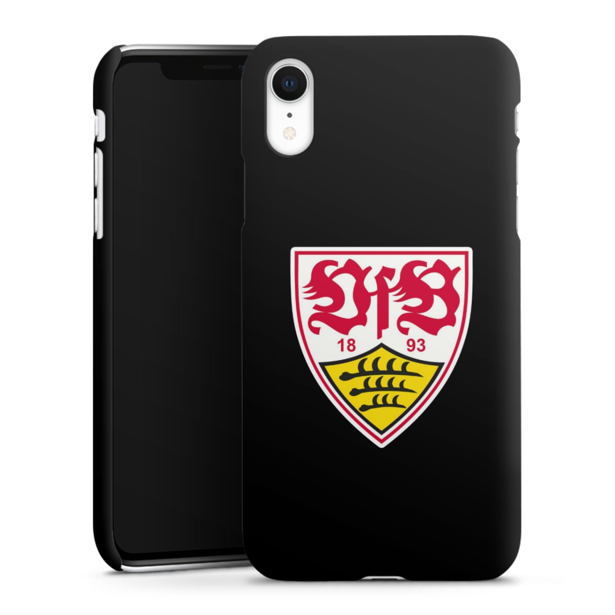 iPhone Xr Handy Premium Case Smartphone Handyhülle Schutzhülle matt Vfb Stuttgart Official Licensed Product Coat Of Arms Premium Case