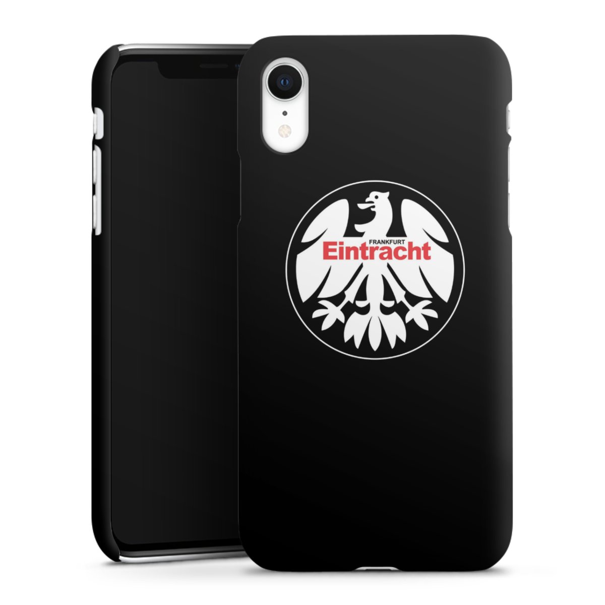 iPhone Xr Handy Premium Case Smartphone Handyhülle Schutzhülle matt Official Licensed Product Eintracht Frankfurt Sge Premium Case