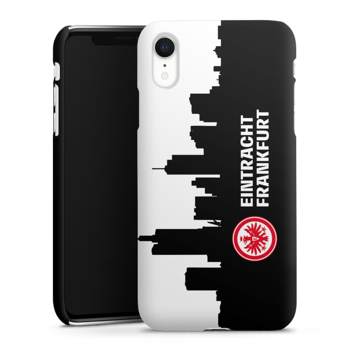 iPhone Xr Handy Premium Case Smartphone Handyhülle Schutzhülle matt Sge Eintracht Frankfurt Official Licensed Product Premium Case