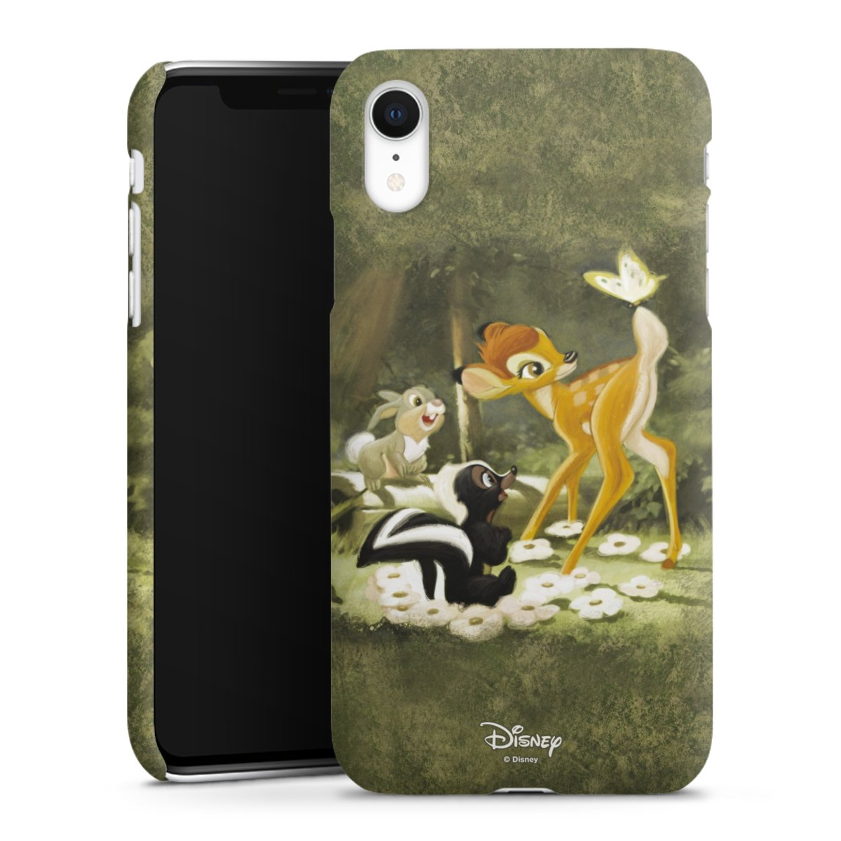 iPhone Xr Handy Premium Case Smartphone Handyhülle Schutzhülle matt Disney Official Licensed Product Bambi Premium Case