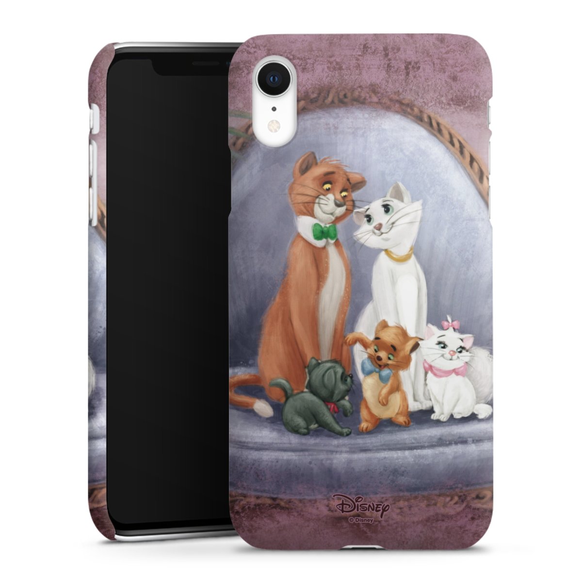 iPhone Xr Handy Premium Case Smartphone Handyhülle Schutzhülle matt Official Licensed Product Disney Aristocats Premium Case