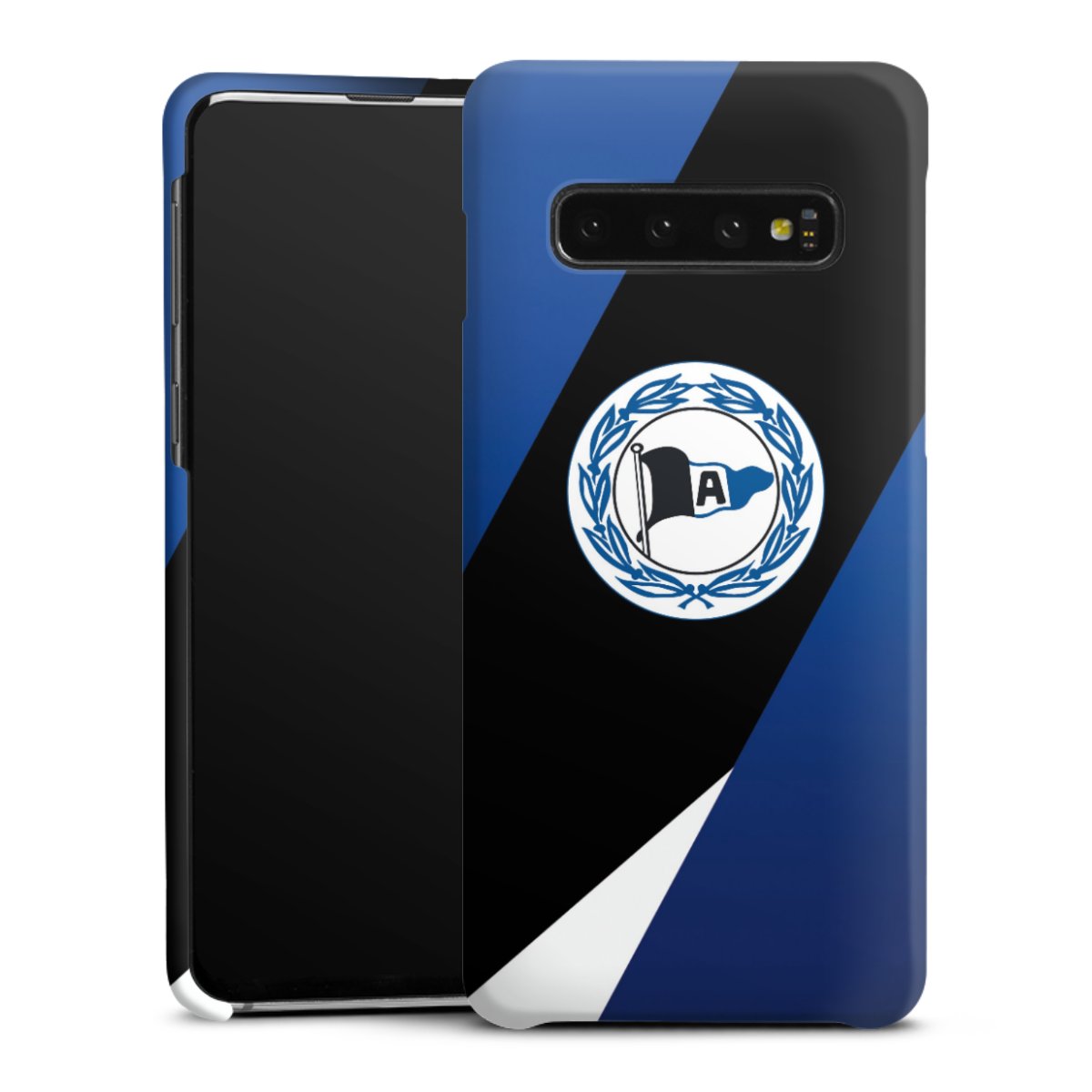 Galaxy S10 Handy Premium Case Smartphone Handyhülle Schutzhülle matt Official Licensed Product Arminia Bielefeld Dsc Premium Case