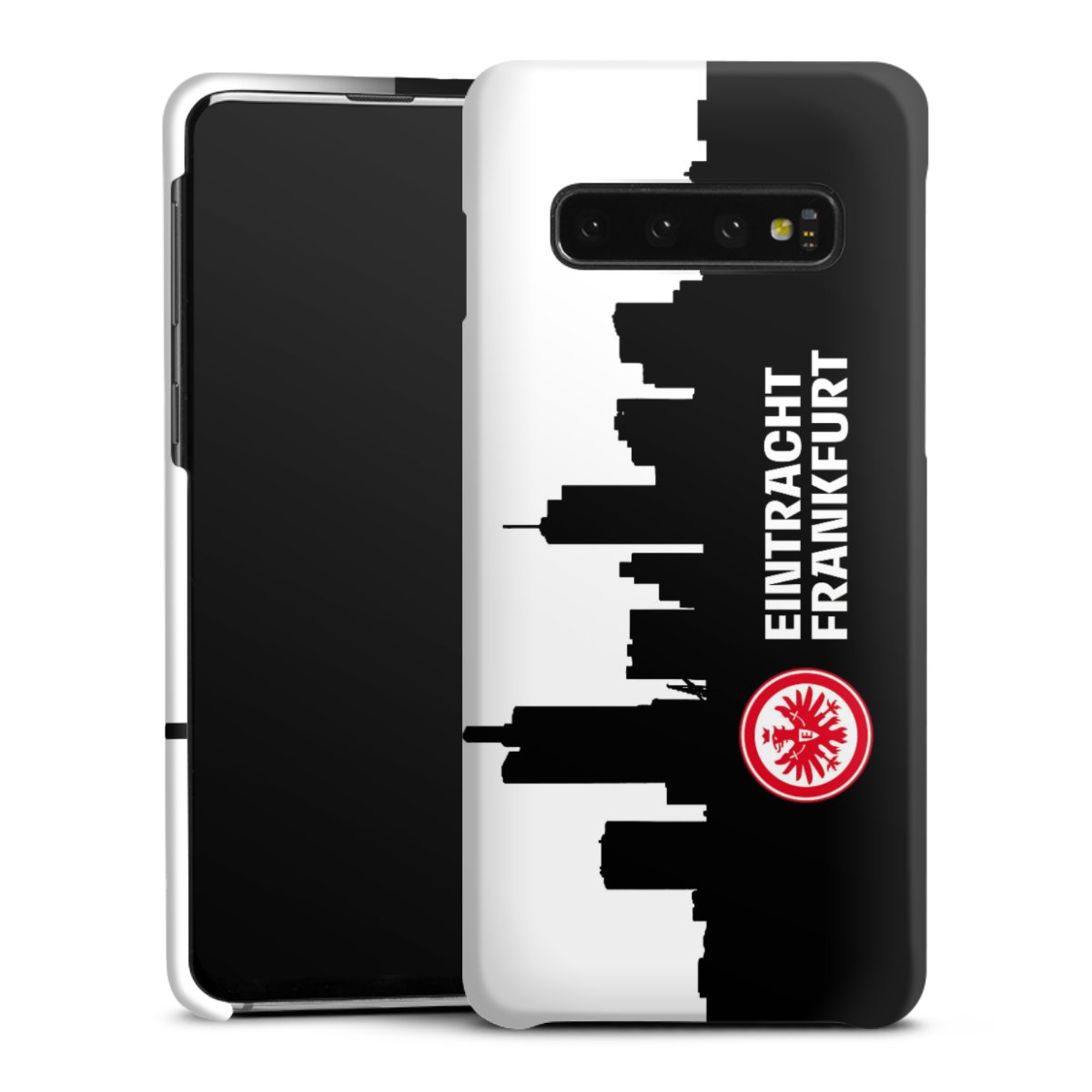 Galaxy S10 Handy Premium Case Smartphone Handyhülle Schutzhülle matt Sge Eintracht Frankfurt Official Licensed Product Premium Case