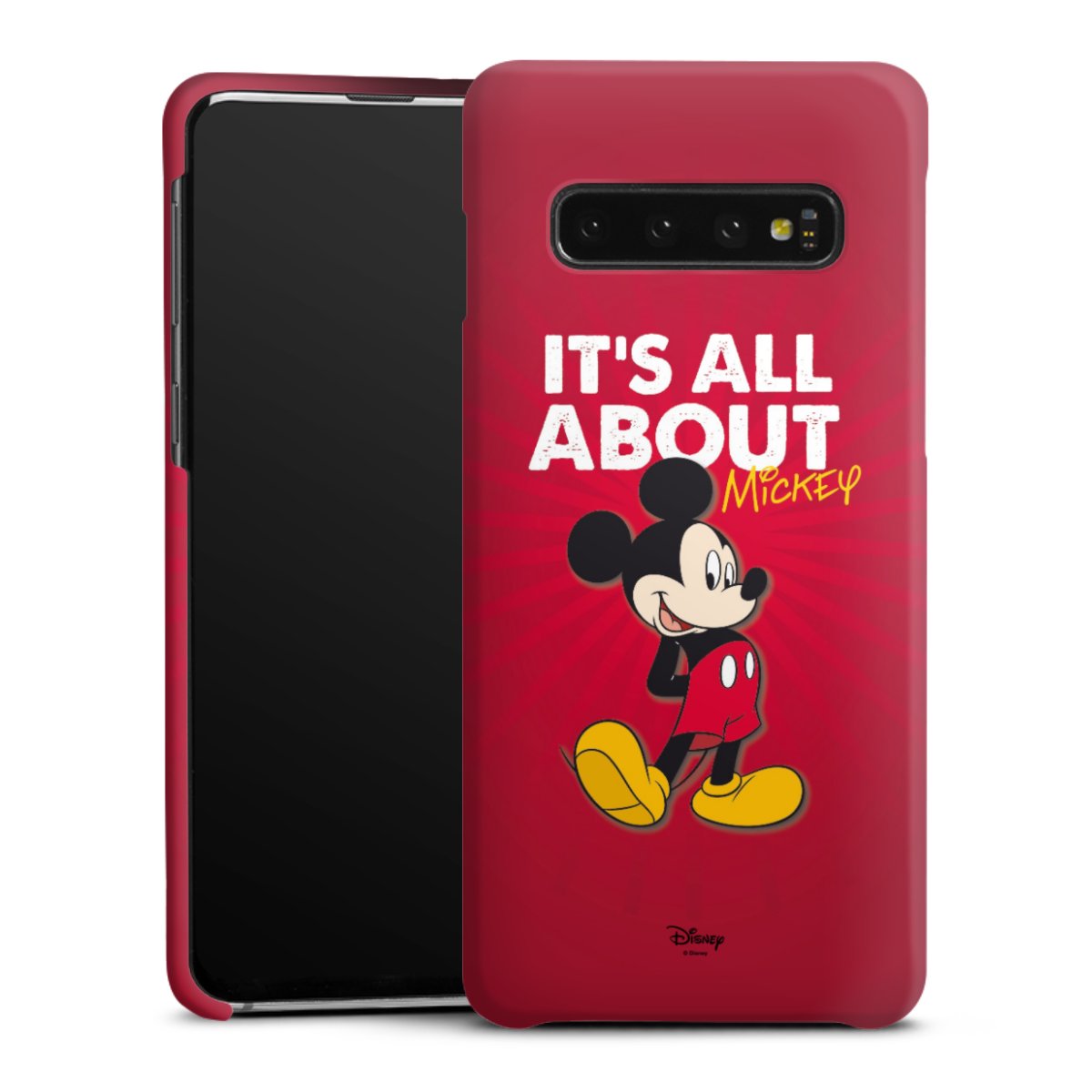 Galaxy S10 Handy Premium Case Smartphone Handyhülle Schutzhülle matt Mouse Disney Official Licensed Product Premium Case