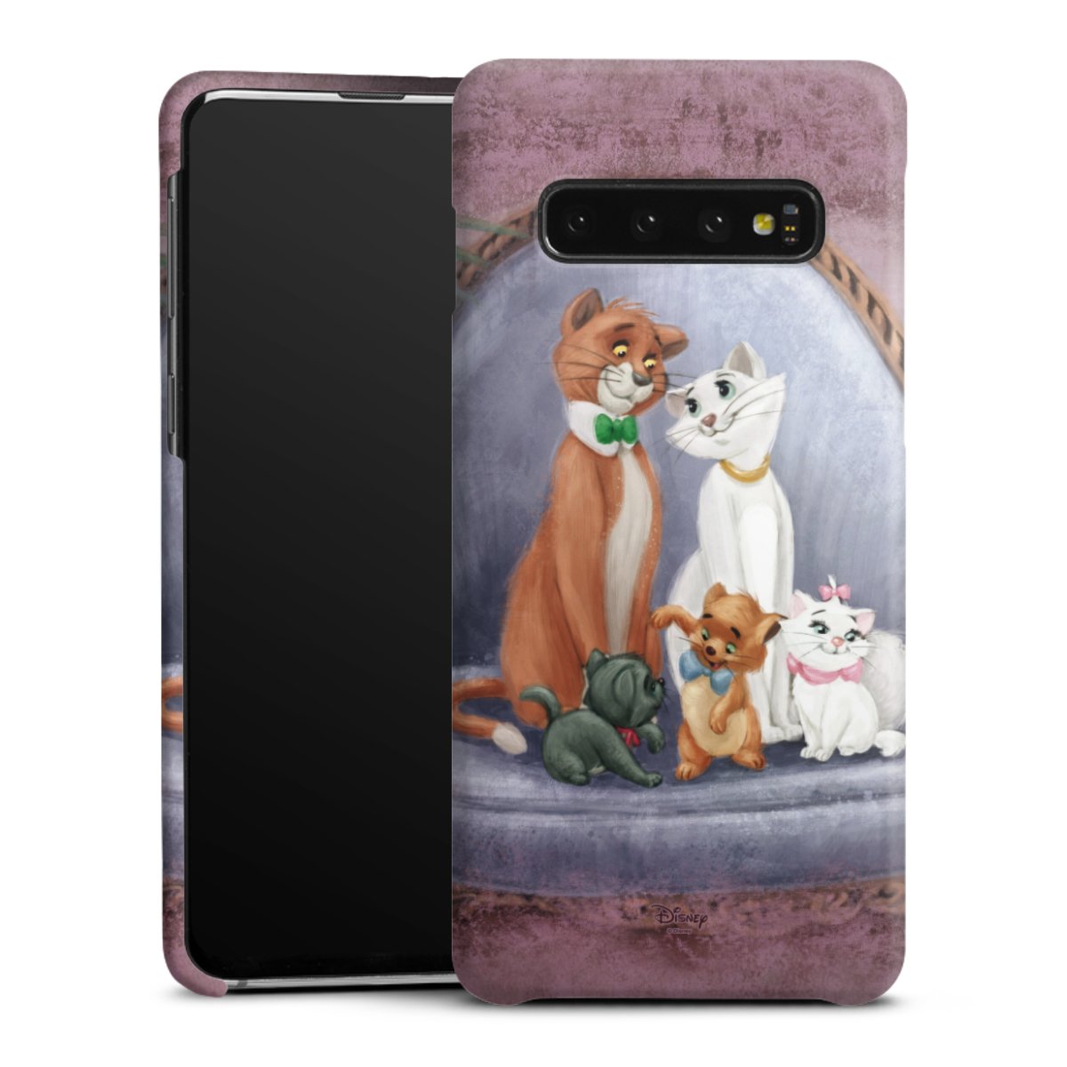 Galaxy S10 Handy Premium Case Smartphone Handyhülle Schutzhülle matt Official Licensed Product Disney Aristocats Premium Case