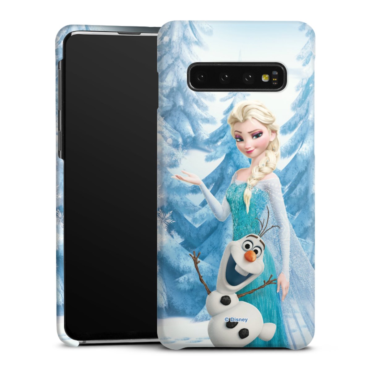 Galaxy S10 Handy Premium Case Smartphone Handyhülle Schutzhülle matt Official Licensed Product Frozen Elsa Disney Premium Case