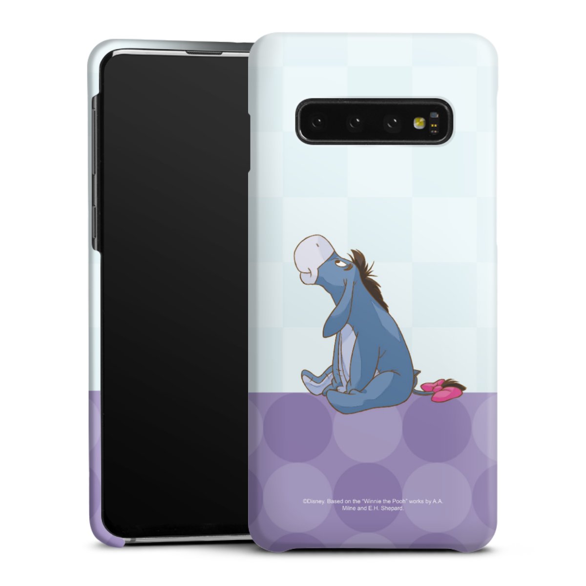 Galaxy S10 Handy Premium Case Smartphone Handyhülle Schutzhülle matt Disney Donkey Winnie The Pooh Premium Case