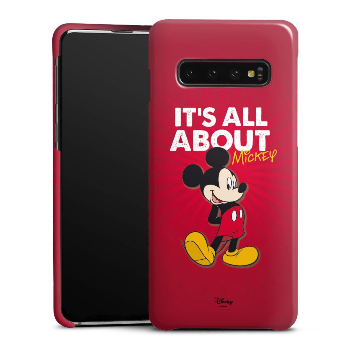 Galaxy S10 Handy Premium Case Smartphone Handyhülle Schutzhülle glänzend Mouse Disney Official Licensed Product Premium Case