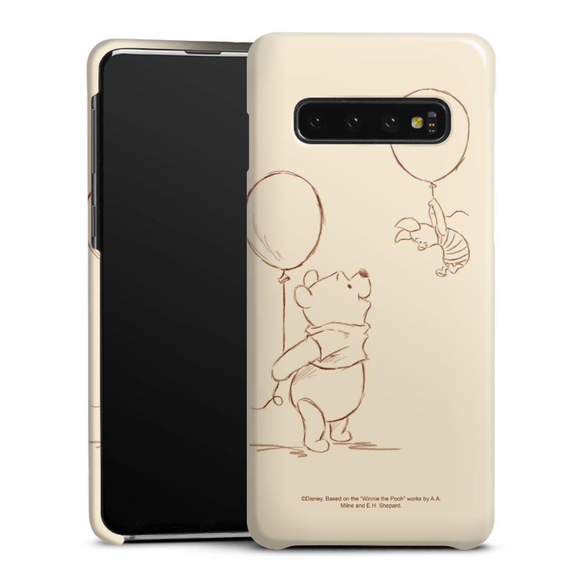 Galaxy S10 Handy Premium Case Smartphone Handyhülle Schutzhülle glänzend Official Licensed Product Winnie The Pooh Disney Premium Case