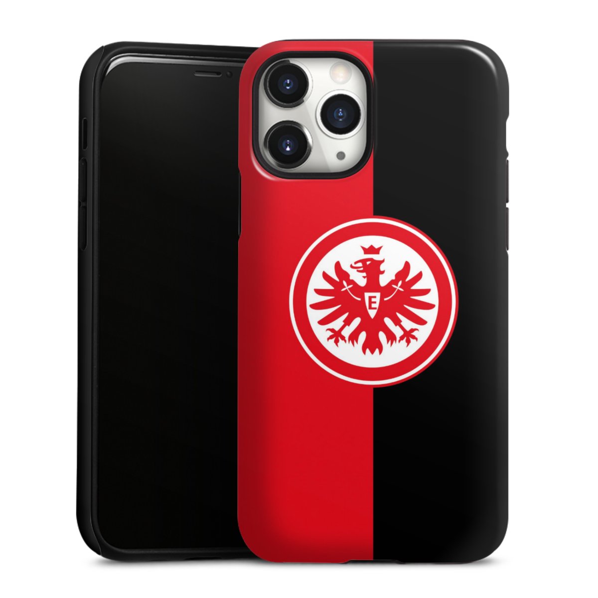 iPhone 11 Pro Handy Panzer Handyhülle robuste Outdoor Hülle Schutzhülle glänzend Official Licensed Product Eintracht Frankfurt Sge Tough Case