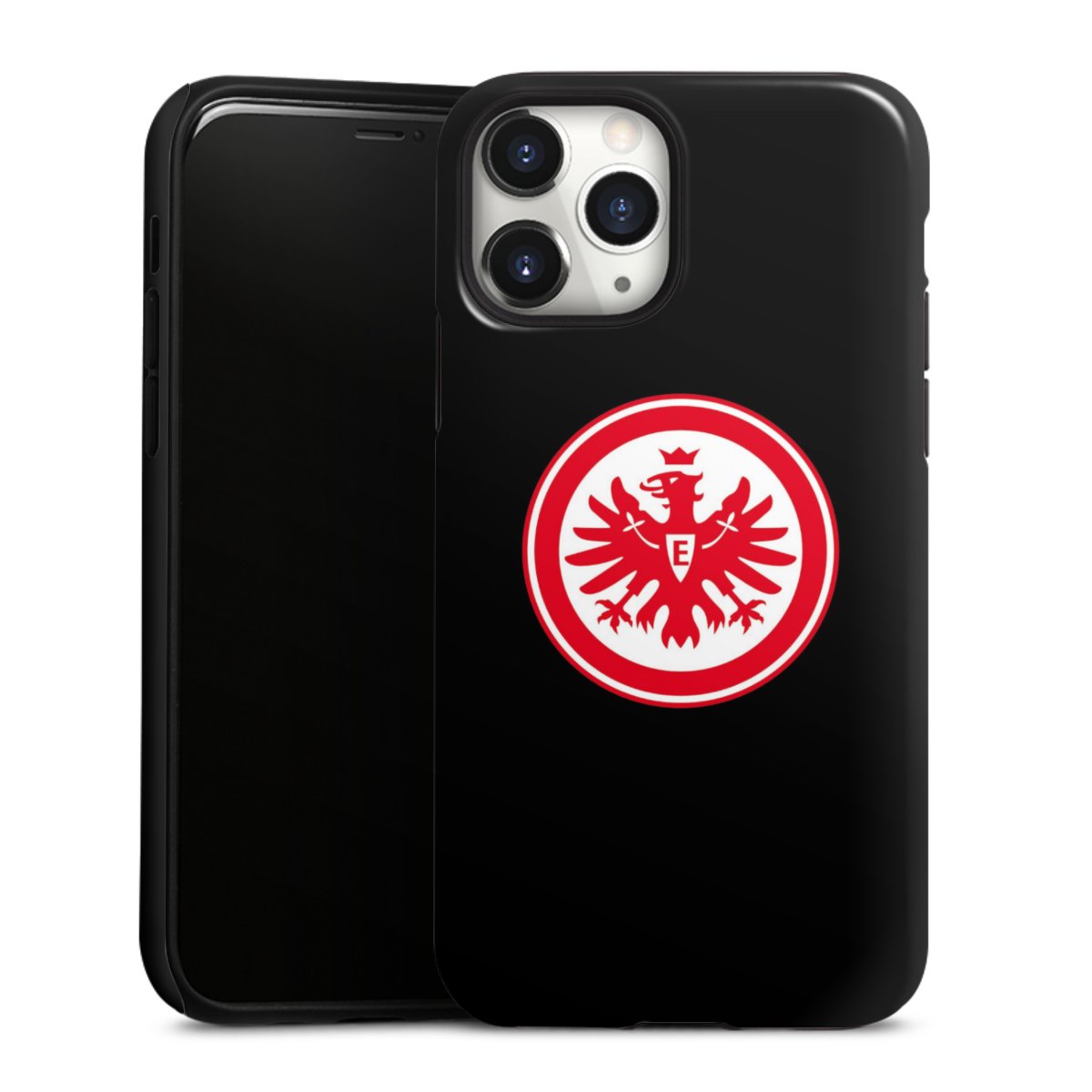 iPhone 11 Pro Handy Panzer Handyhülle robuste Outdoor Hülle Schutzhülle glänzend Eintracht Frankfurt Sge Eagle Tough Case