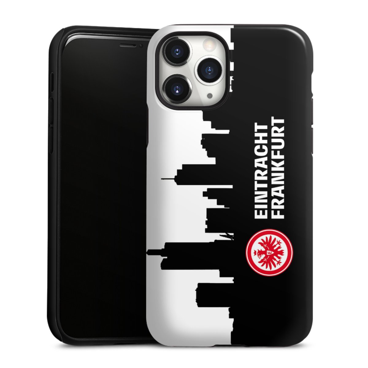 iPhone 11 Pro Handy Panzer Handyhülle robuste Outdoor Hülle Schutzhülle glänzend Sge Eintracht Frankfurt Official Licensed Product Tough Case