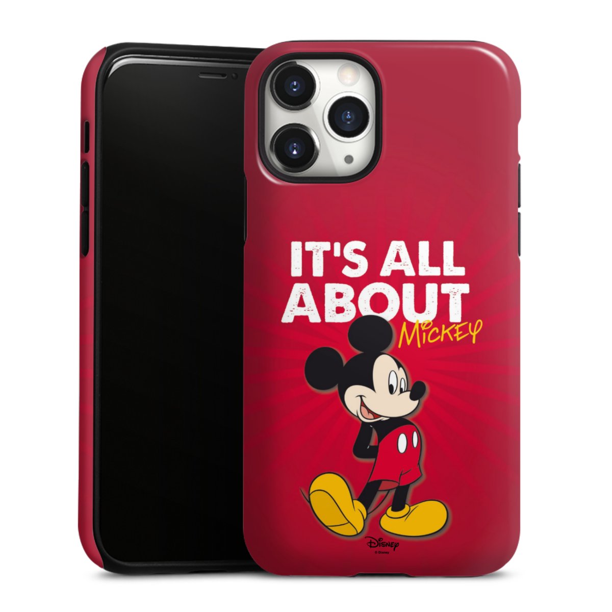 iPhone 11 Pro Handy Panzer Handyhülle robuste Outdoor Hülle Schutzhülle glänzend Mouse Disney Official Licensed Product Tough Case