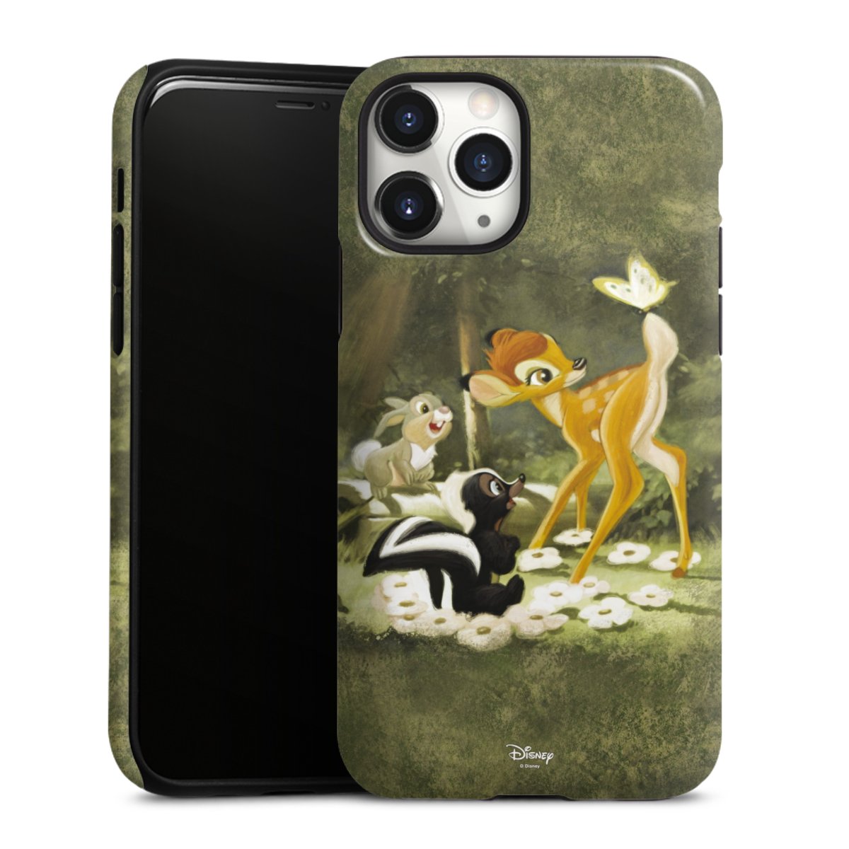 iPhone 11 Pro Handy Panzer Handyhülle robuste Outdoor Hülle Schutzhülle glänzend Disney Official Licensed Product Bambi Tough Case