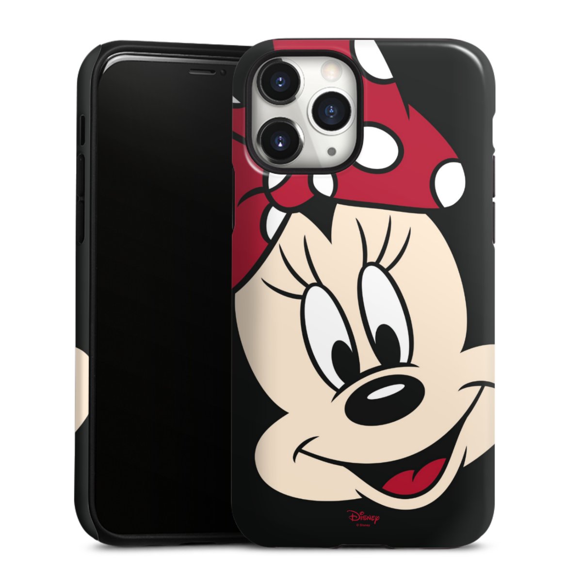 iPhone 11 Pro Handy Panzer Handyhülle robuste Outdoor Hülle Schutzhülle glänzend Minnie Mouse Official Licensed Product Disney Tough Case