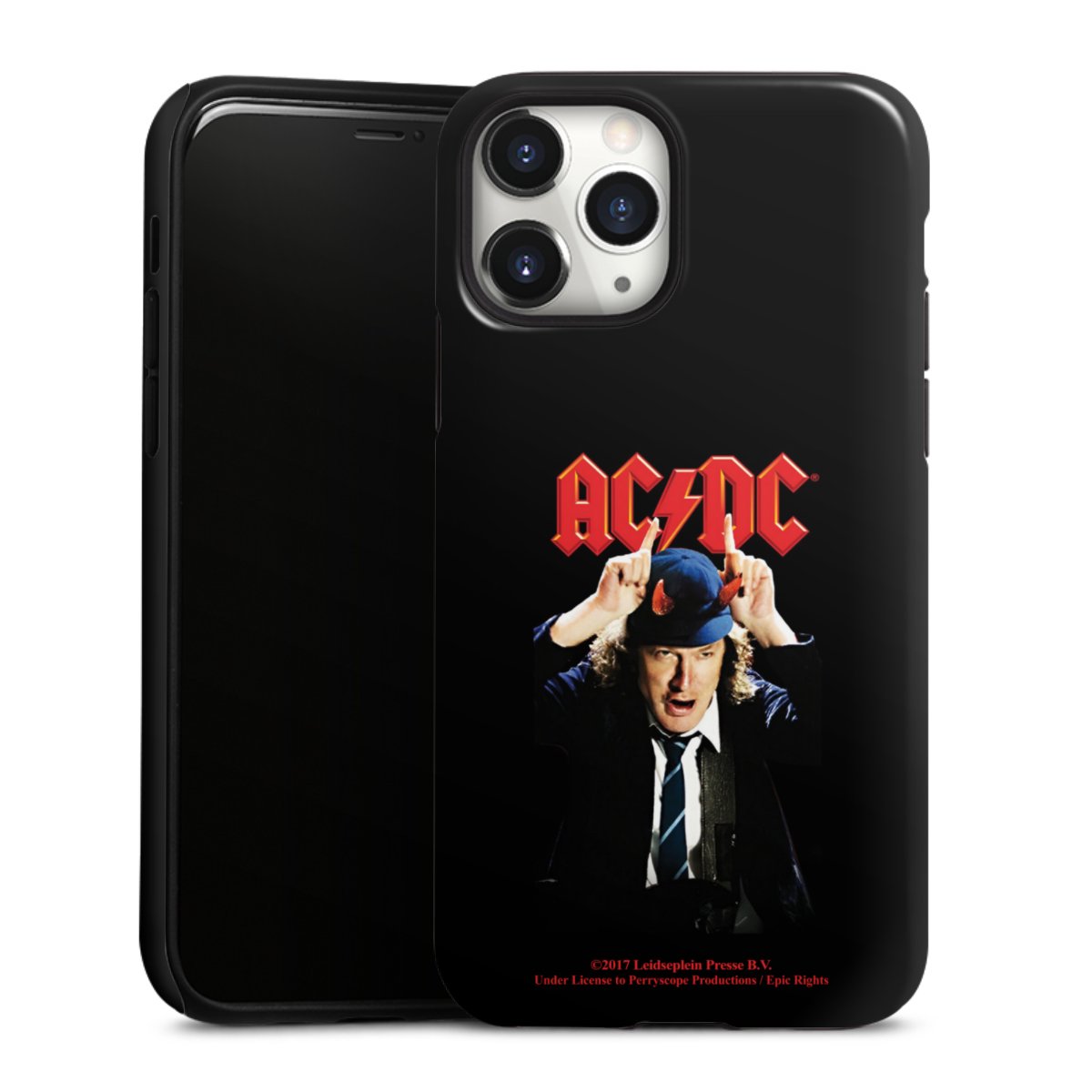 iPhone 11 Pro Handy Panzer Handyhülle robuste Outdoor Hülle Schutzhülle glänzend Merchandise Acdc Riverplate Tough Case