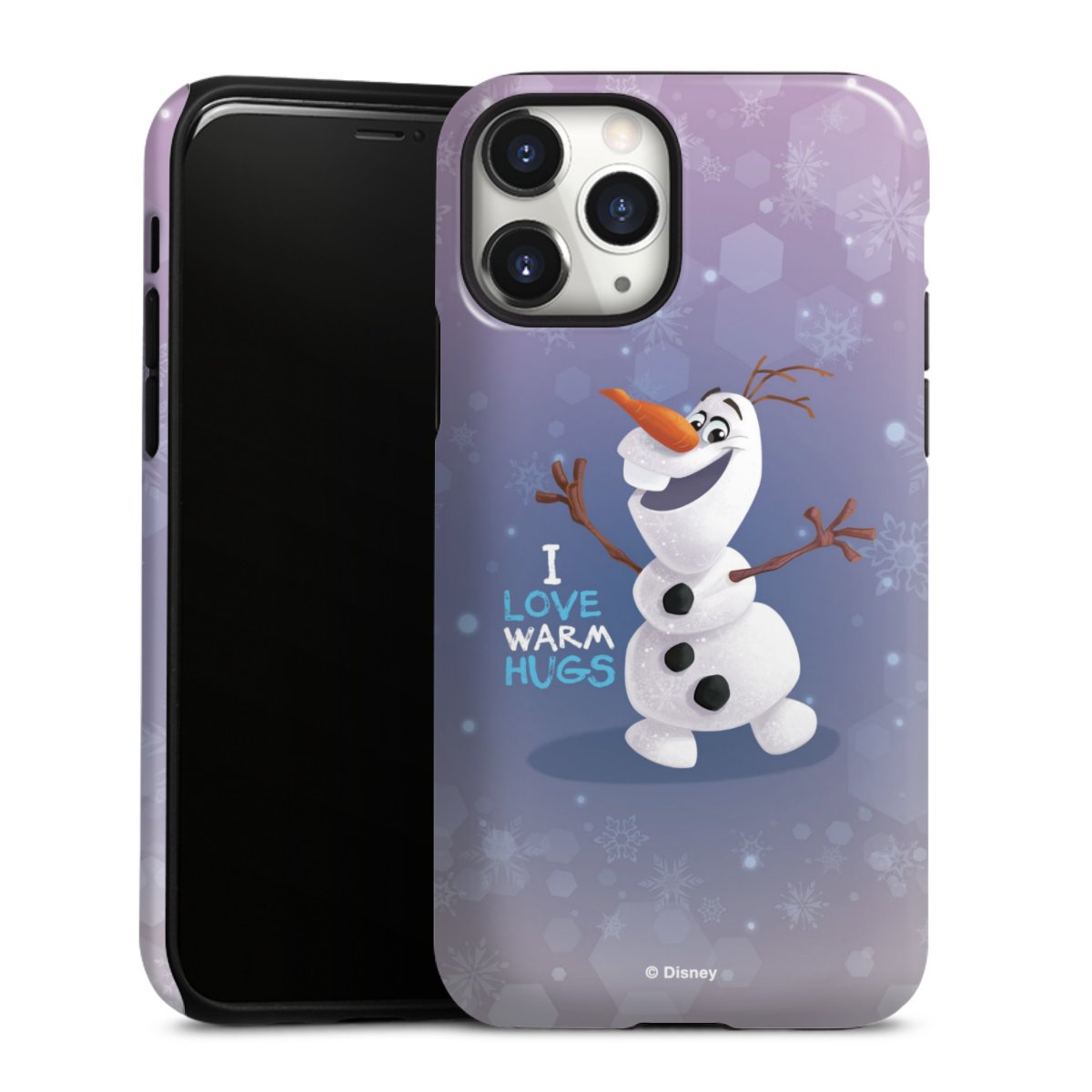 iPhone 11 Pro Handy Panzer Handyhülle robuste Outdoor Hülle Schutzhülle glänzend Frozen Frozen Olaf Official Licensed Product Tough Case