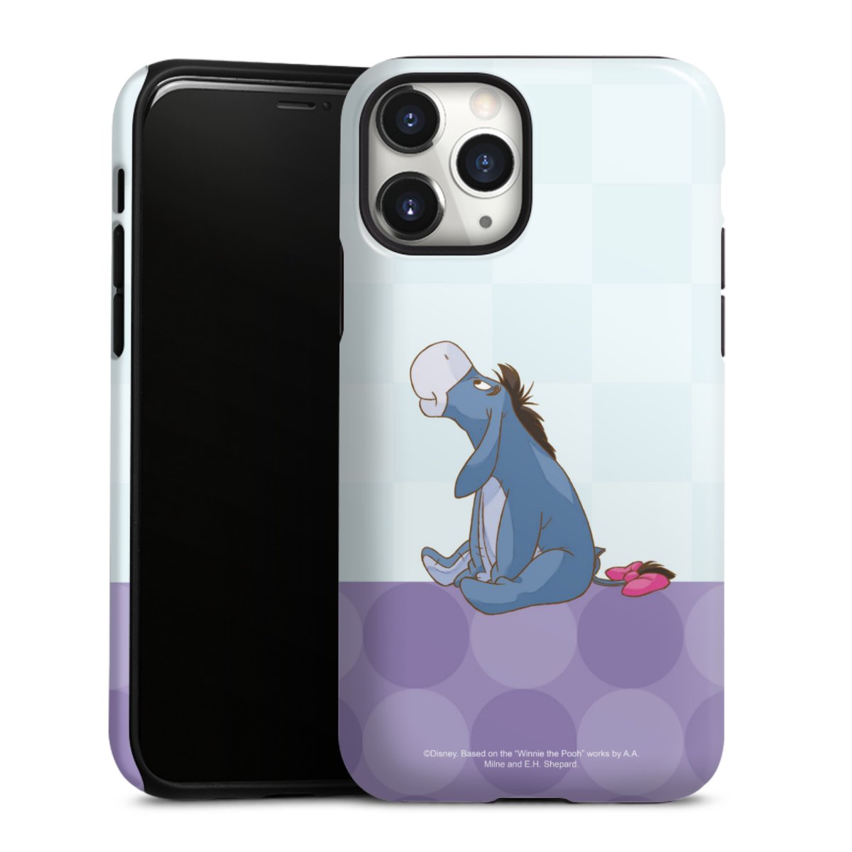 iPhone 11 Pro Handy Panzer Handyhülle robuste Outdoor Hülle Schutzhülle glänzend Disney Donkey Winnie The Pooh Tough Case