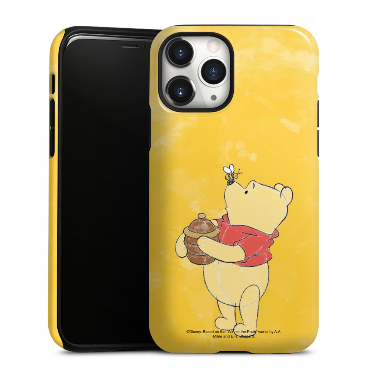 iPhone 11 Pro Handy Panzer Handyhülle robuste Outdoor Hülle Schutzhülle glänzend Official Licensed Product Winnie The Pooh Disney Tough Case