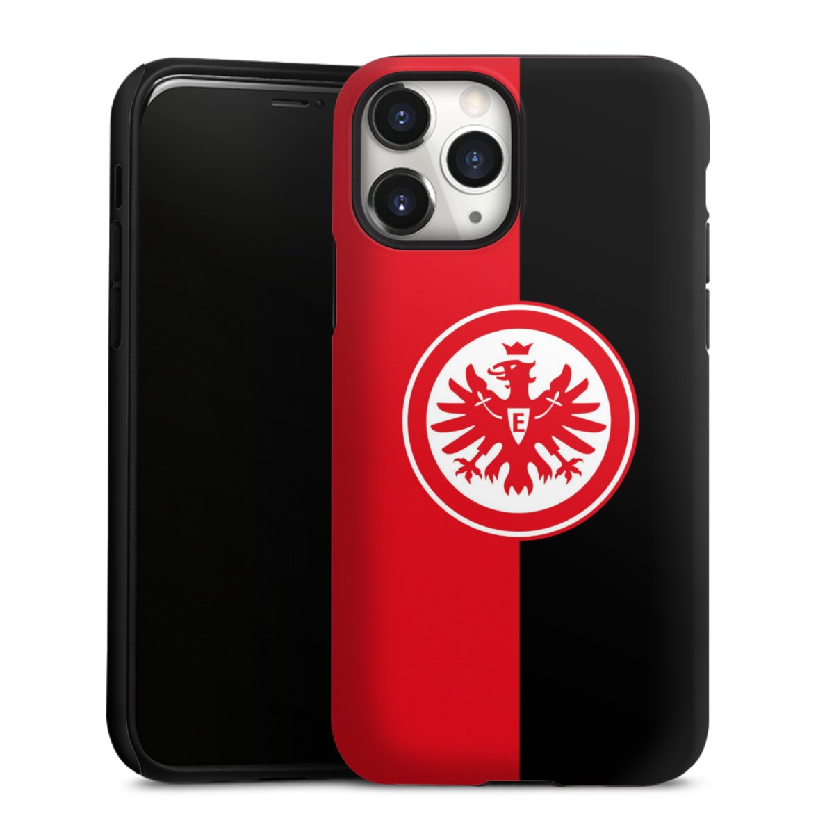 iPhone 11 Pro Handy Panzer Handyhülle robuste Outdoor Hülle Schutzhülle matt Official Licensed Product Eintracht Frankfurt Sge Tough Case