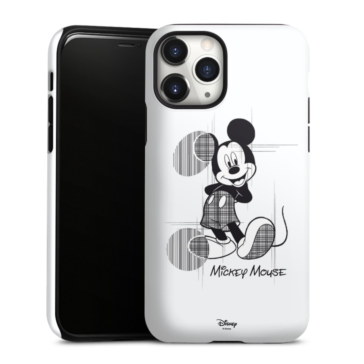 iPhone 11 Pro Handy Panzer Handyhülle robuste Outdoor Hülle Schutzhülle matt Disney Official Licensed Product Mickey Mouse Tough Case