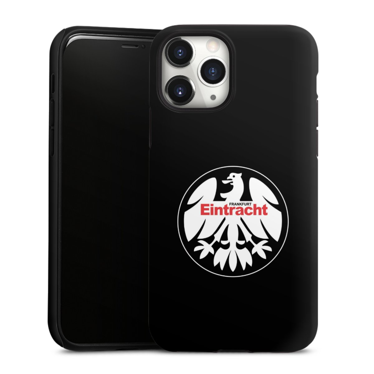 iPhone 11 Pro Handy Panzer Handyhülle robuste Outdoor Hülle Schutzhülle matt Official Licensed Product Eintracht Frankfurt Sge Tough Case