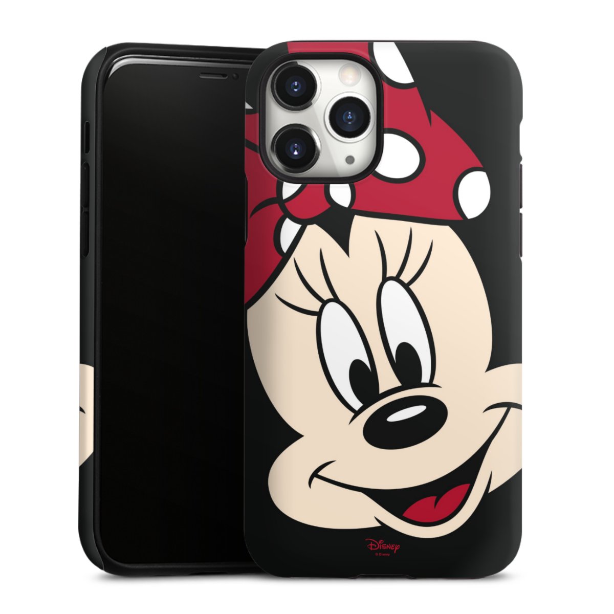 iPhone 11 Pro Handy Panzer Handyhülle robuste Outdoor Hülle Schutzhülle matt Minnie Mouse Official Licensed Product Disney Tough Case