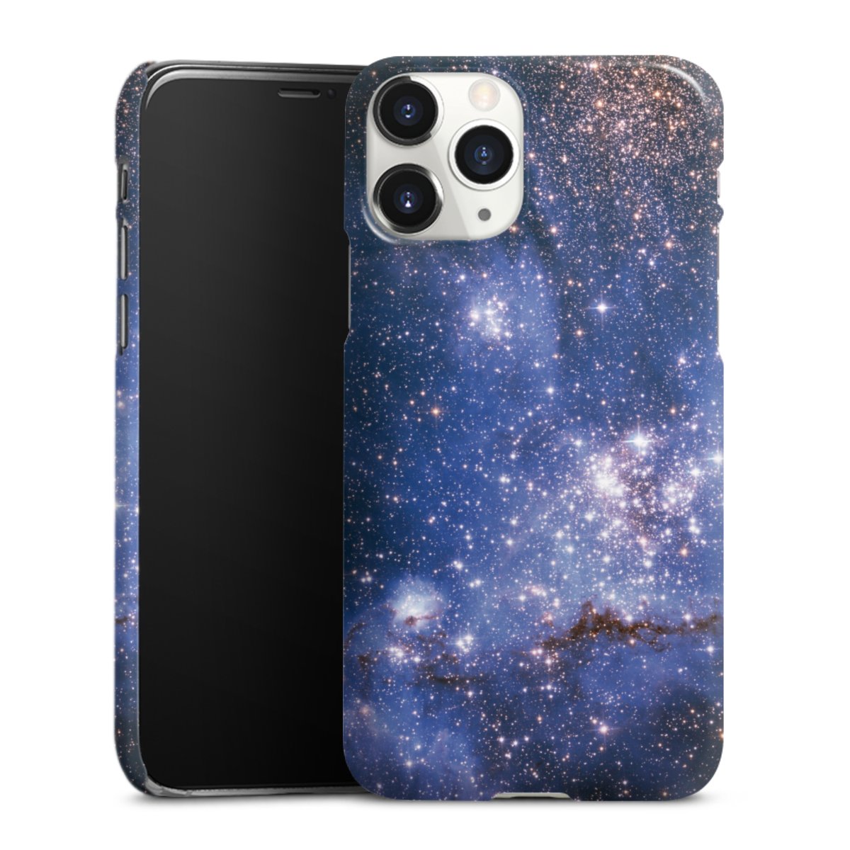 iPhone 11 Pro Handy Premium Case Smartphone Handyhülle Schutzhülle glänzend Weltall Galaxy Weltraum Premium Case