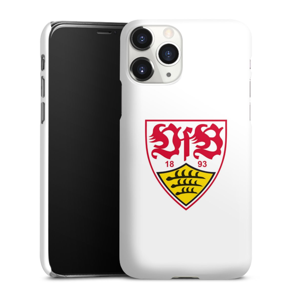 iPhone 11 Pro Handy Premium Case Smartphone Handyhülle Schutzhülle glänzend Logo Official Licensed Product Vfb Stuttgart Premium Case