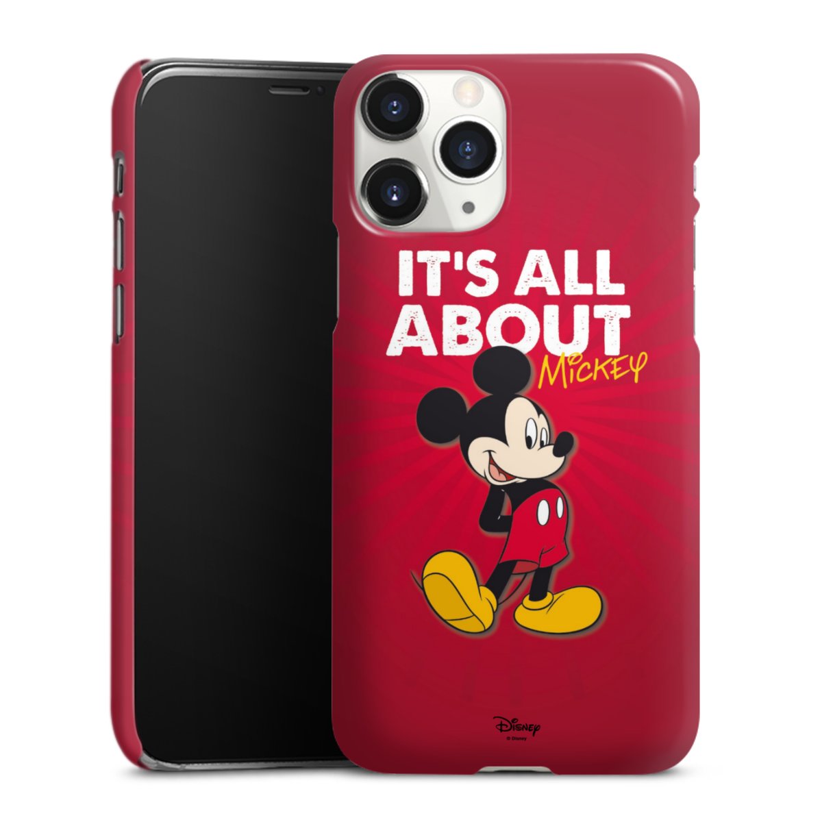 iPhone 11 Pro Handy Premium Case Smartphone Handyhülle Schutzhülle glänzend Mouse Disney Official Licensed Product Premium Case