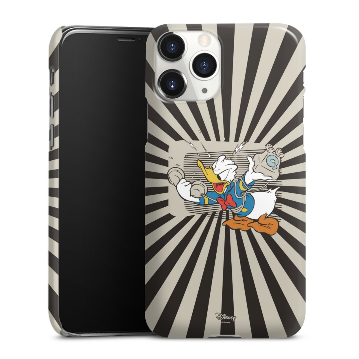 iPhone 11 Pro Handy Premium Case Smartphone Handyhülle Schutzhülle glänzend Donald Duck Disney Official Licensed Product Premium Case