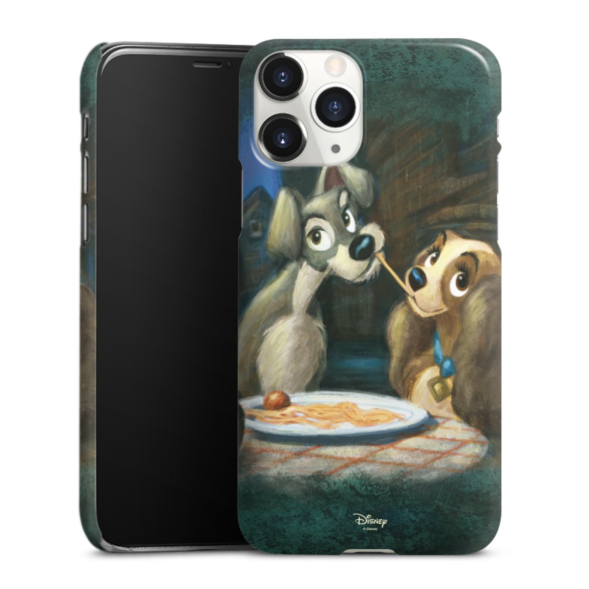 iPhone 11 Pro Handy Premium Case Smartphone Handyhülle Schutzhülle glänzend Lady And The Tramp Official Licensed Product Disney Premium Case