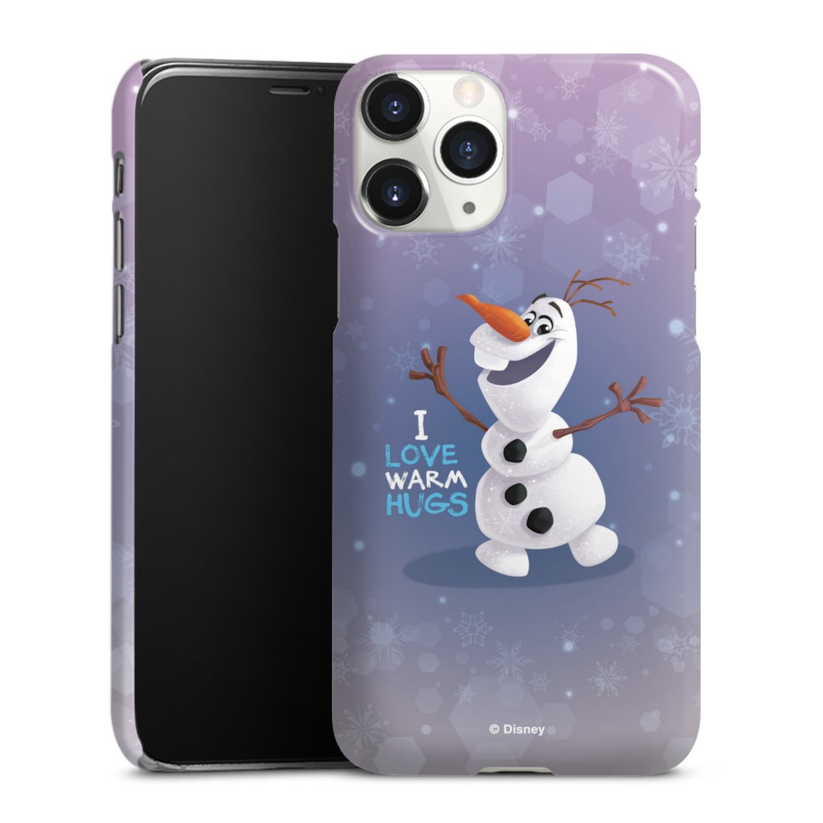 iPhone 11 Pro Handy Premium Case Smartphone Handyhülle Schutzhülle glänzend Frozen Frozen Olaf Official Licensed Product Premium Case