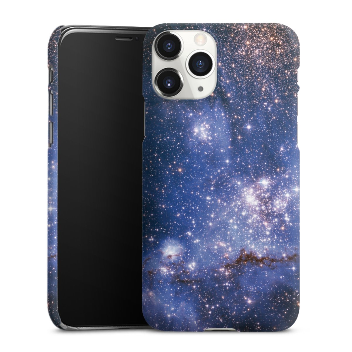 iPhone 11 Pro Handy Premium Case Smartphone Handyhülle Schutzhülle matt Weltall Galaxy Weltraum Premium Case