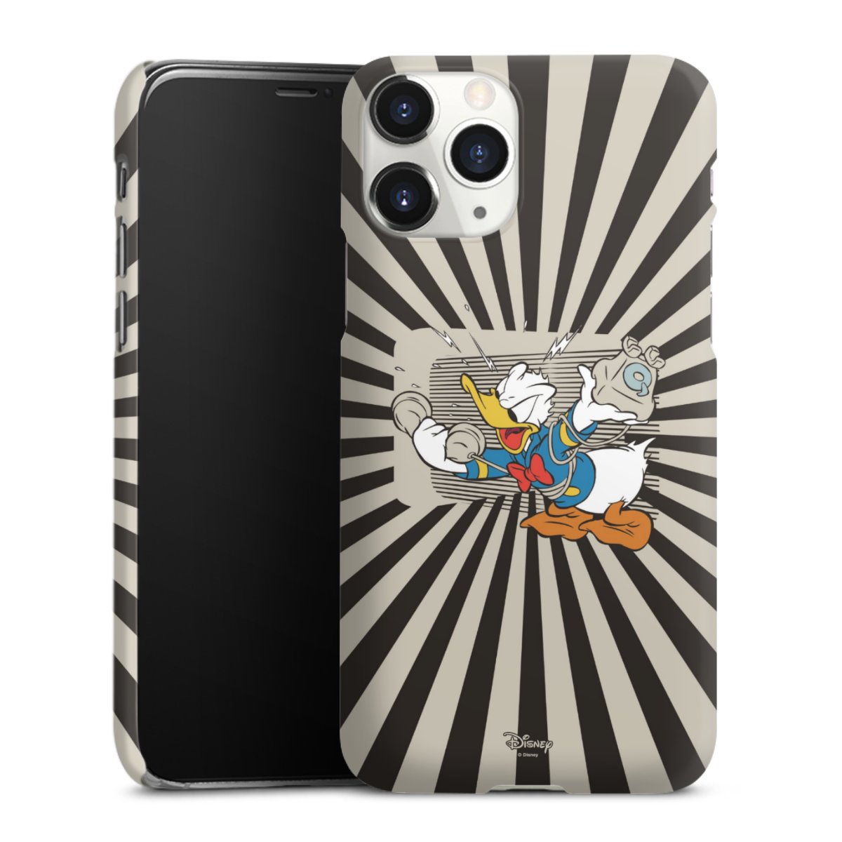 iPhone 11 Pro Handy Premium Case Smartphone Handyhülle Schutzhülle matt Donald Duck Disney Official Licensed Product Premium Case