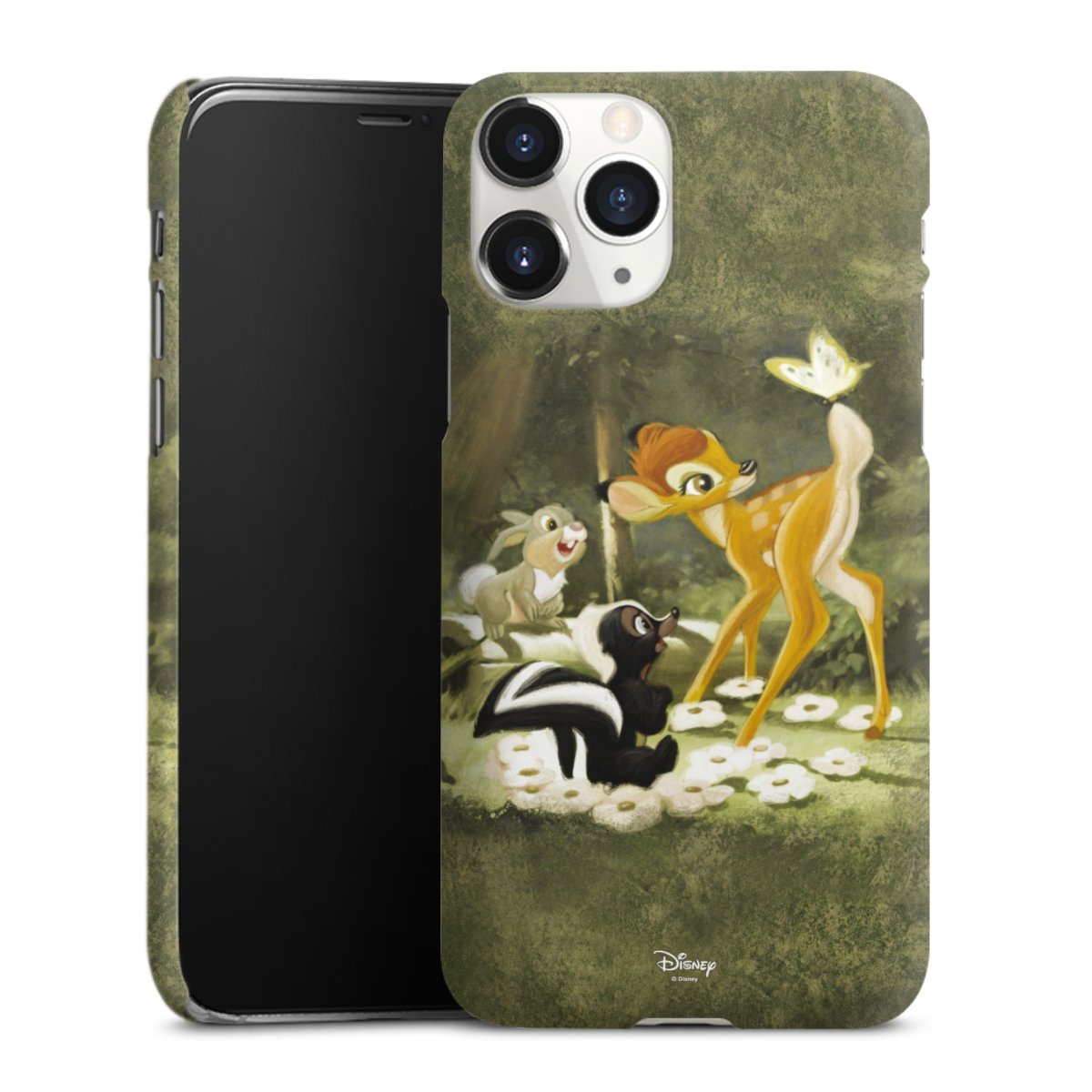 iPhone 11 Pro Handy Premium Case Smartphone Handyhülle Schutzhülle matt Disney Official Licensed Product Bambi Premium Case