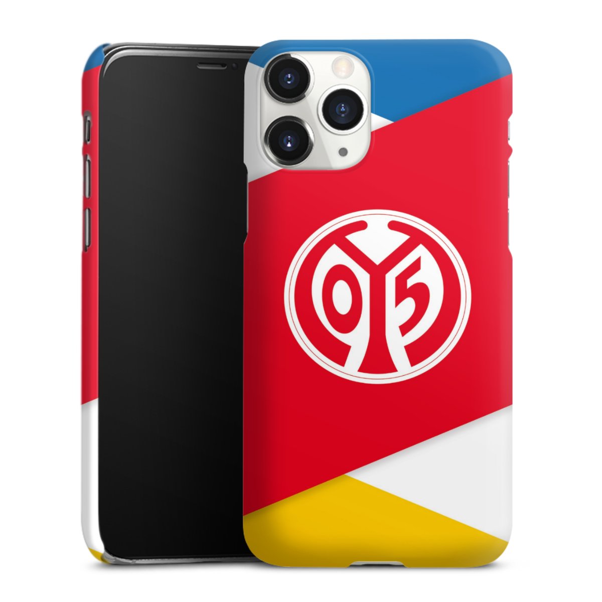 iPhone 11 Pro Handy Premium Case Smartphone Handyhülle Schutzhülle matt Official Licensed Product Soccer 1. Fsv Mainz 05 E.V. Premium Case