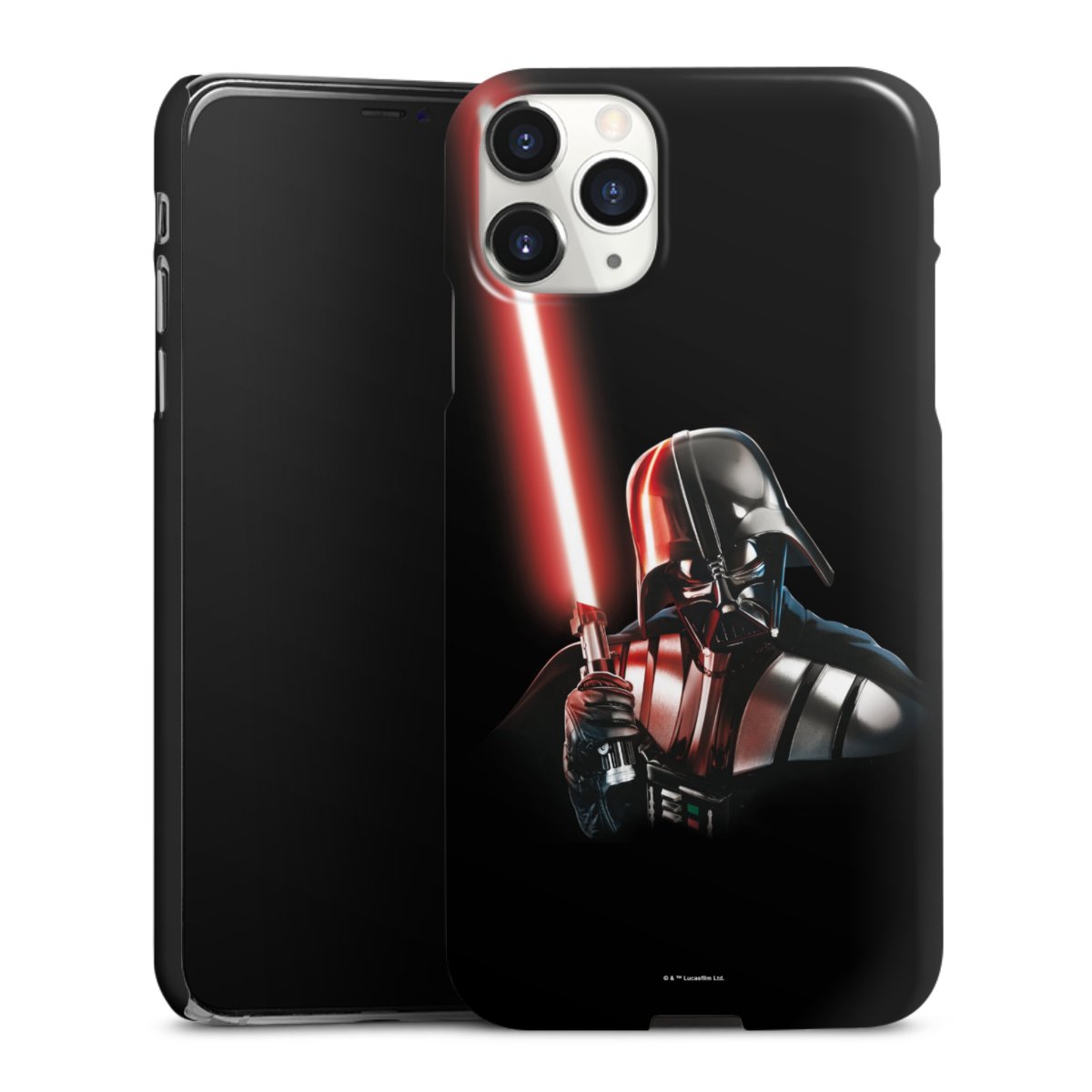 iPhone 11 Pro Max Handy Premium Case Smartphone Handyhülle Schutzhülle glänzend Star Wars Merchandise Darth Vader Premium Case