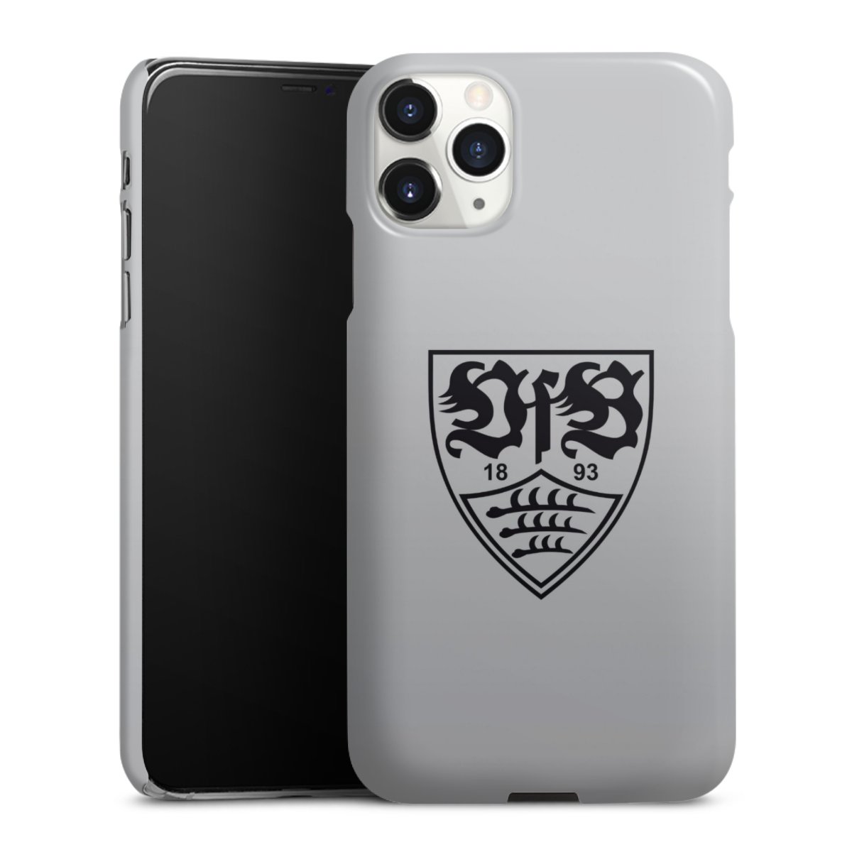 iPhone 11 Pro Max Handy Premium Case Smartphone Handyhülle Schutzhülle glänzend Logo Vfb Stuttgart Official Licensed Product Premium Case