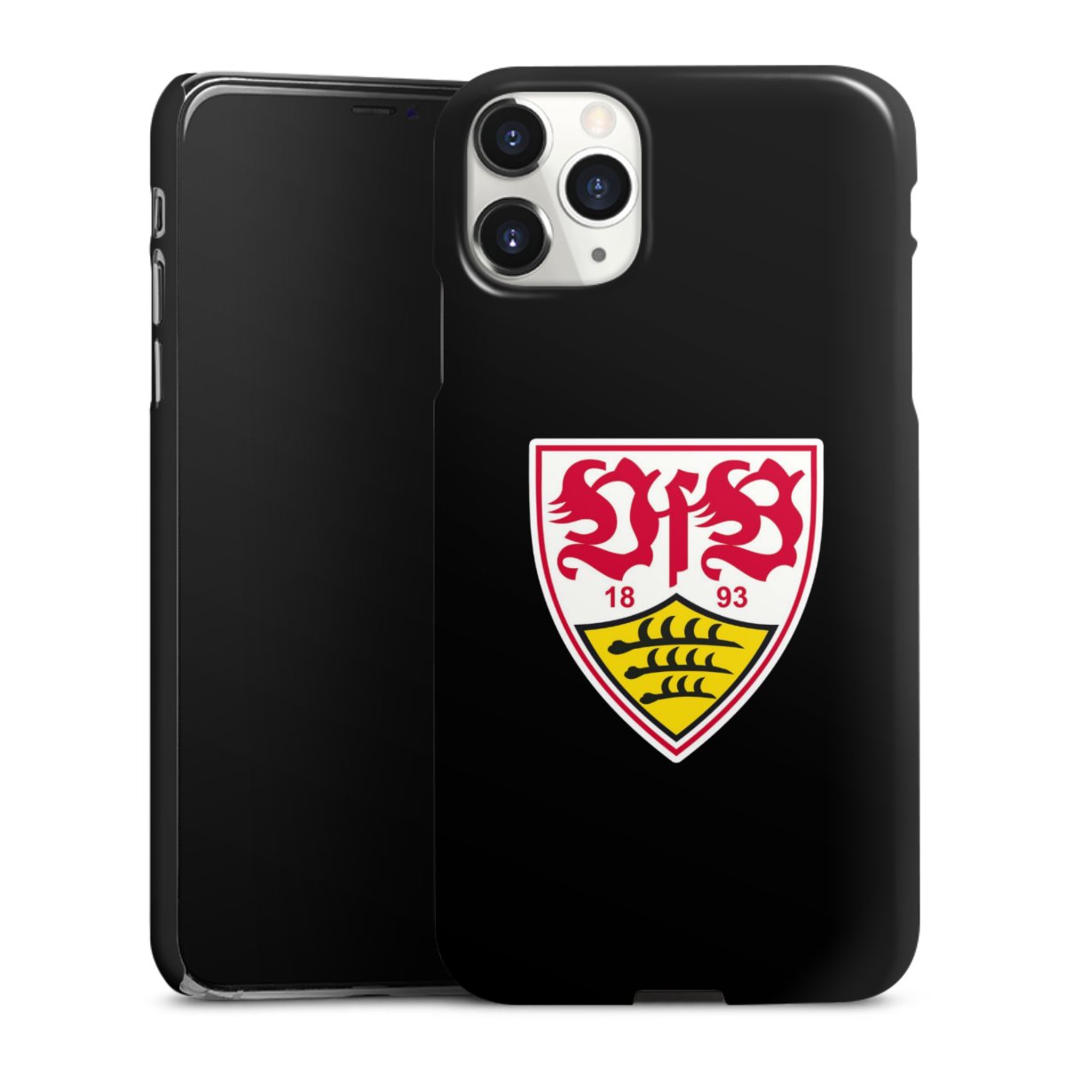 iPhone 11 Pro Max Handy Premium Case Smartphone Handyhülle Schutzhülle glänzend Vfb Stuttgart Official Licensed Product Coat Of Arms Premium Case