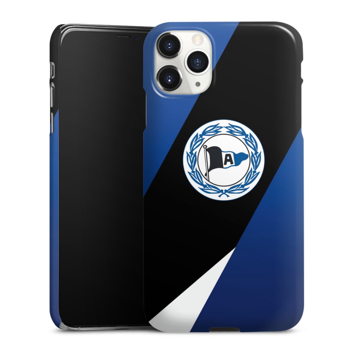 iPhone 11 Pro Max Handy Premium Case Smartphone Handyhülle Schutzhülle glänzend Official Licensed Product Arminia Bielefeld Dsc Premium Case