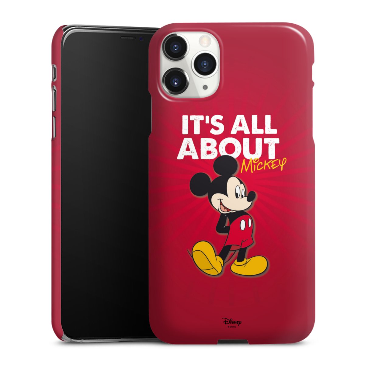 iPhone 11 Pro Max Handy Premium Case Smartphone Handyhülle Schutzhülle glänzend Mouse Disney Official Licensed Product Premium Case