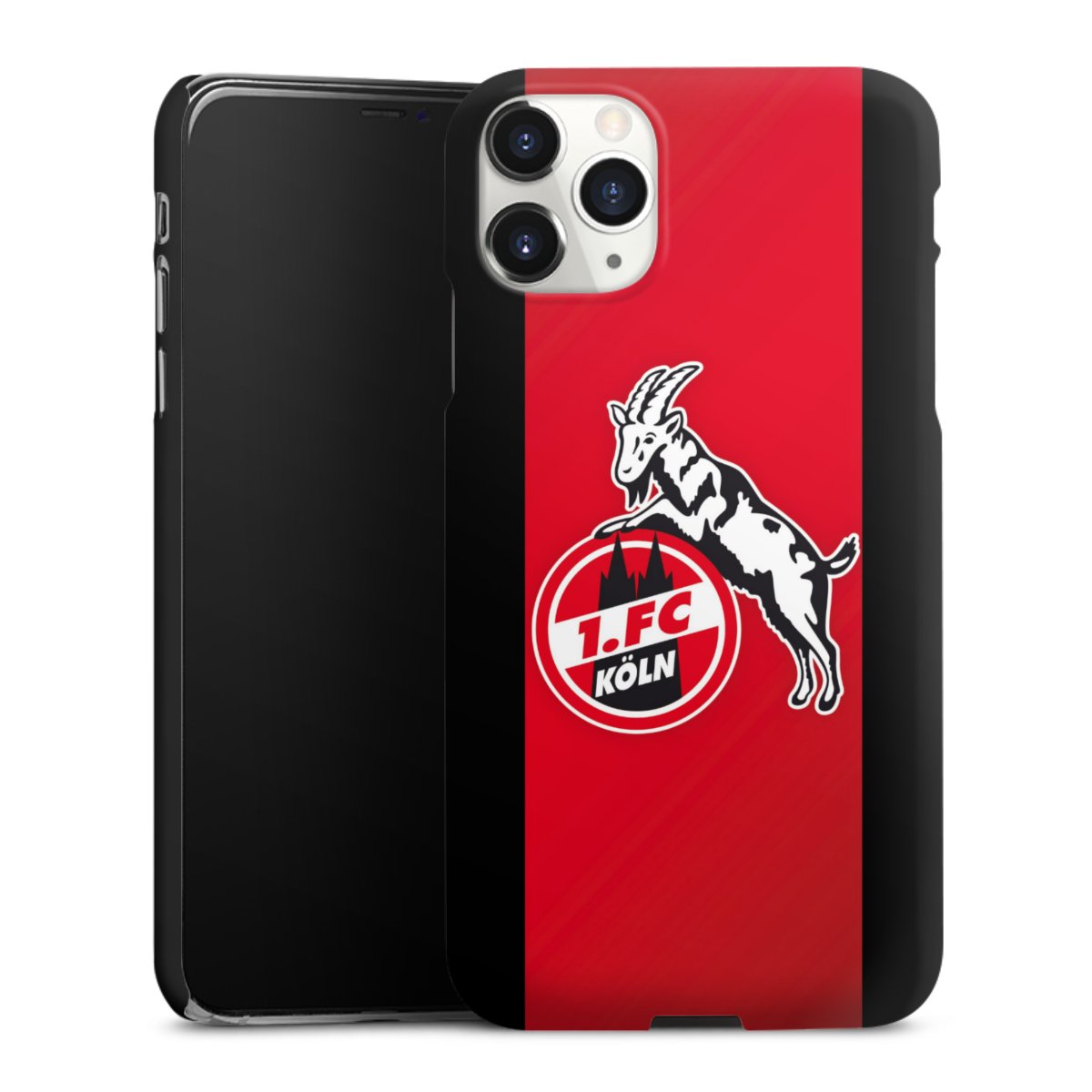 iPhone 11 Pro Max Handy Premium Case Smartphone Handyhülle Schutzhülle matt Official Licensed Product Billy Goat Hennes 1. Fc Köln Premium Case