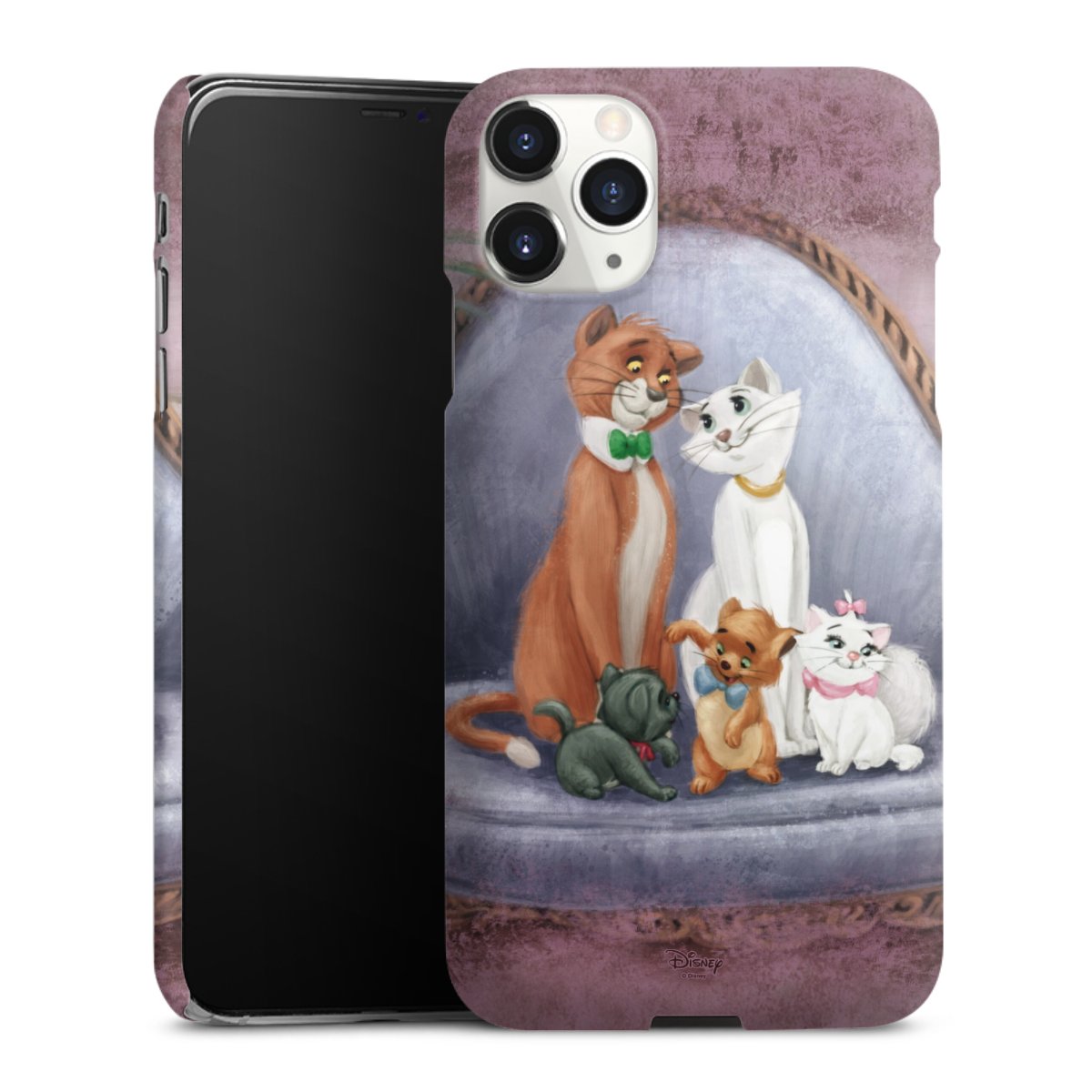 iPhone 11 Pro Max Handy Premium Case Smartphone Handyhülle Schutzhülle matt Official Licensed Product Disney Aristocats Premium Case