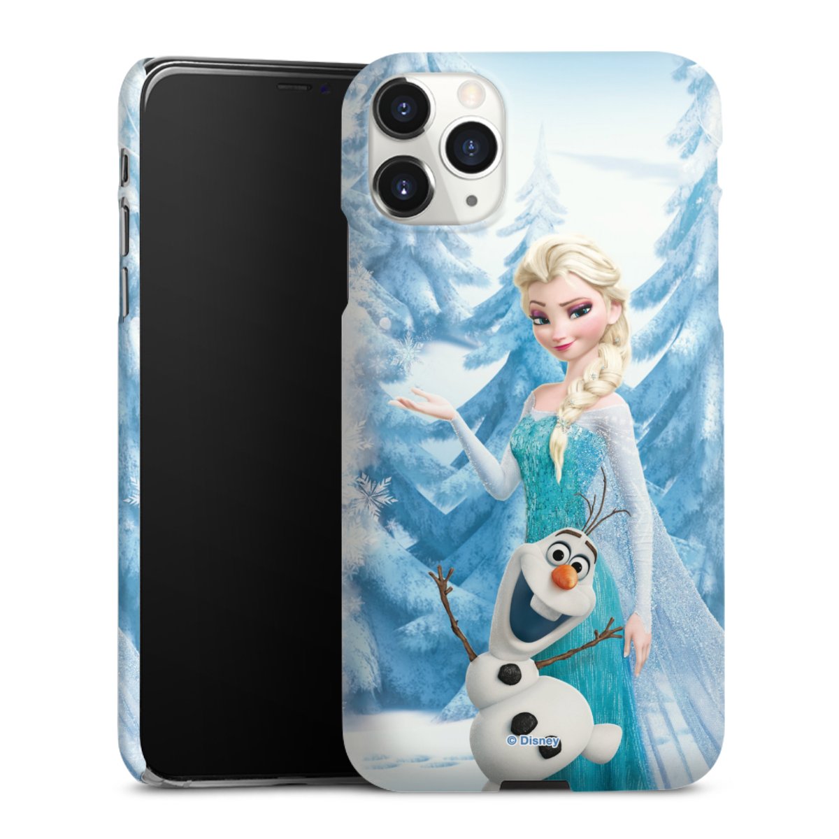 iPhone 11 Pro Max Handy Premium Case Smartphone Handyhülle Schutzhülle matt Official Licensed Product Frozen Elsa Disney Premium Case