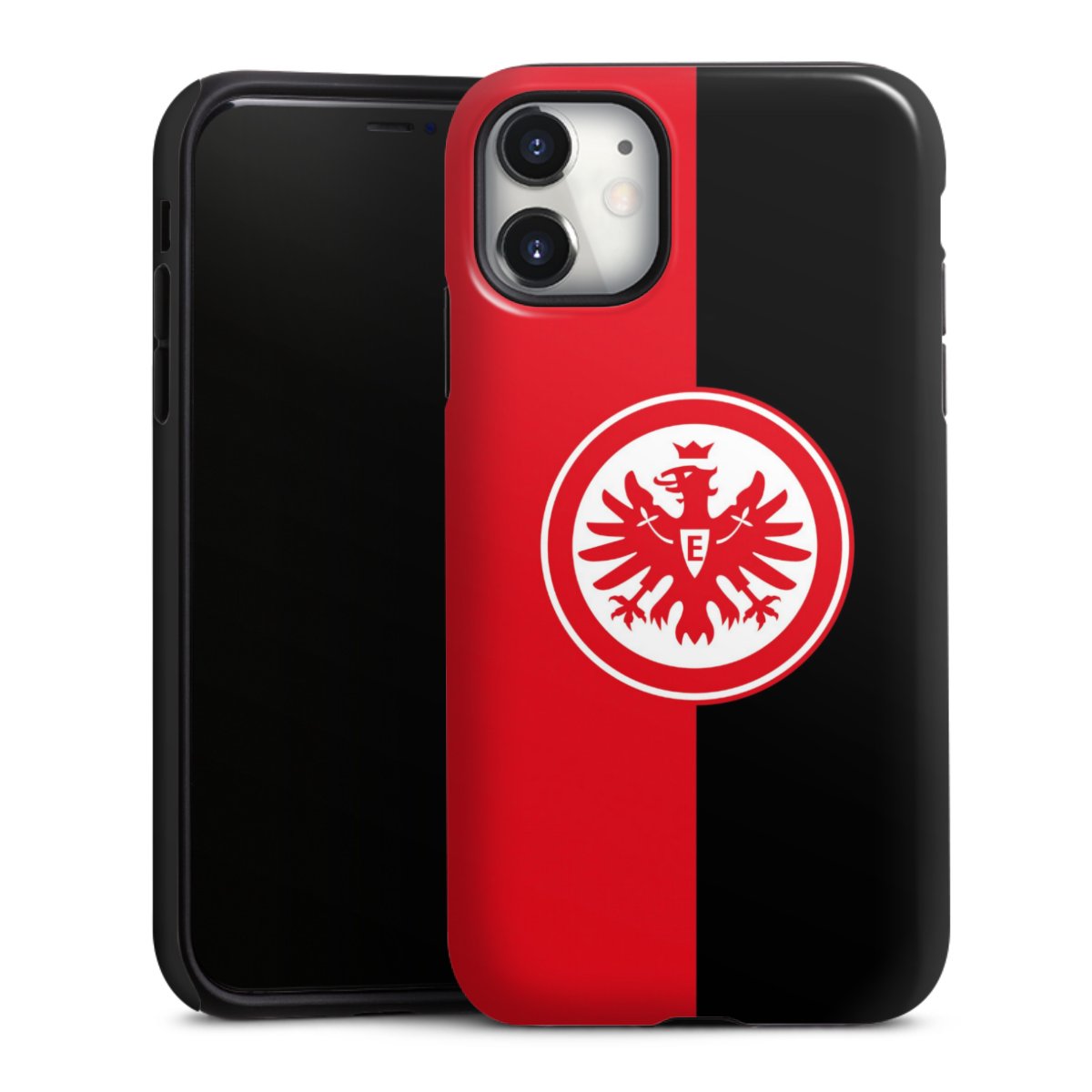 iPhone 11 Handy Panzer Handyhülle robuste Outdoor Hülle Schutzhülle glänzend Official Licensed Product Eintracht Frankfurt Sge Tough Case