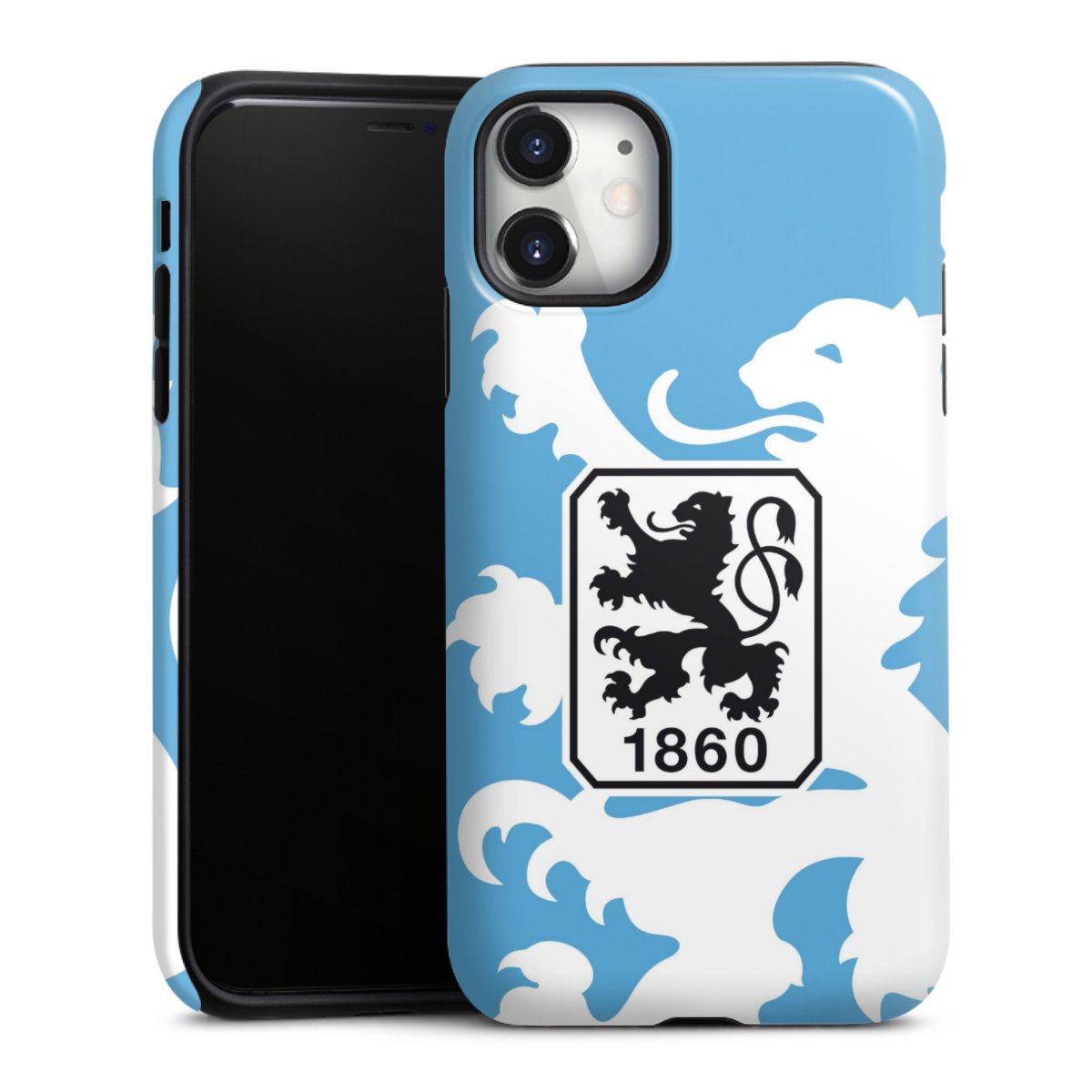 iPhone 11 Handy Panzer Handyhülle robuste Outdoor Hülle Schutzhülle glänzend Coat Of Arms Official Licensed Product Tough Case