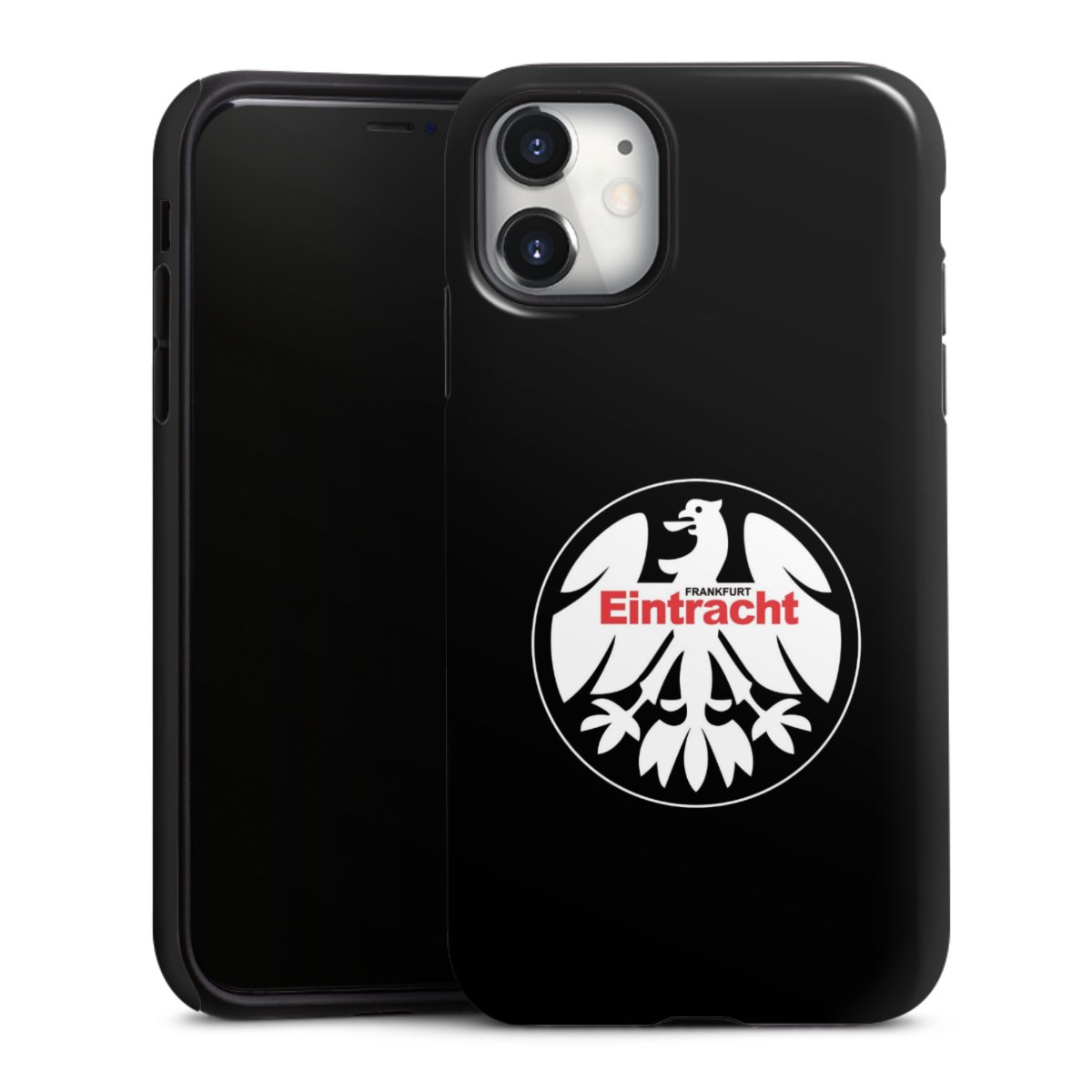 iPhone 11 Handy Panzer Handyhülle robuste Outdoor Hülle Schutzhülle glänzend Official Licensed Product Eintracht Frankfurt Sge Tough Case