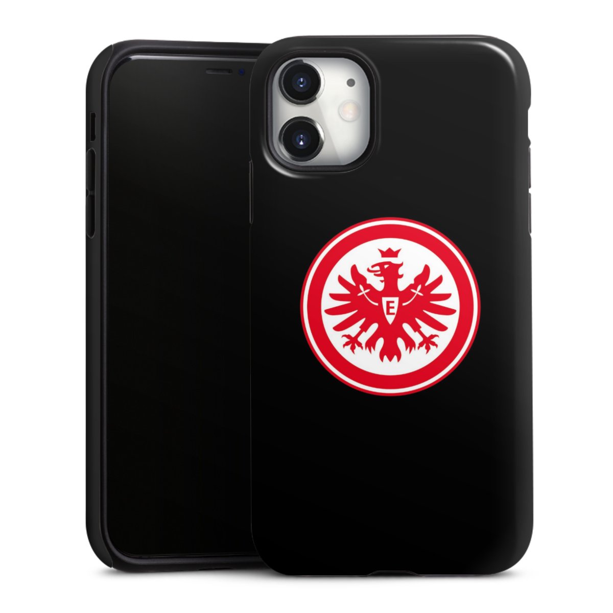 iPhone 11 Handy Panzer Handyhülle robuste Outdoor Hülle Schutzhülle glänzend Eintracht Frankfurt Sge Eagle Tough Case