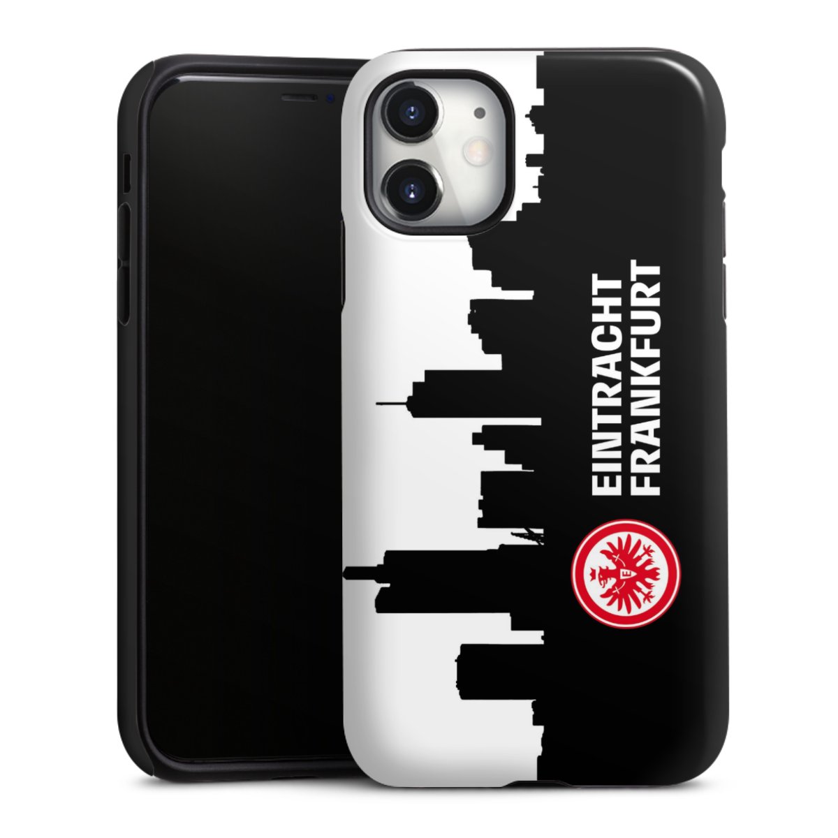 iPhone 11 Handy Panzer Handyhülle robuste Outdoor Hülle Schutzhülle glänzend Sge Eintracht Frankfurt Official Licensed Product Tough Case